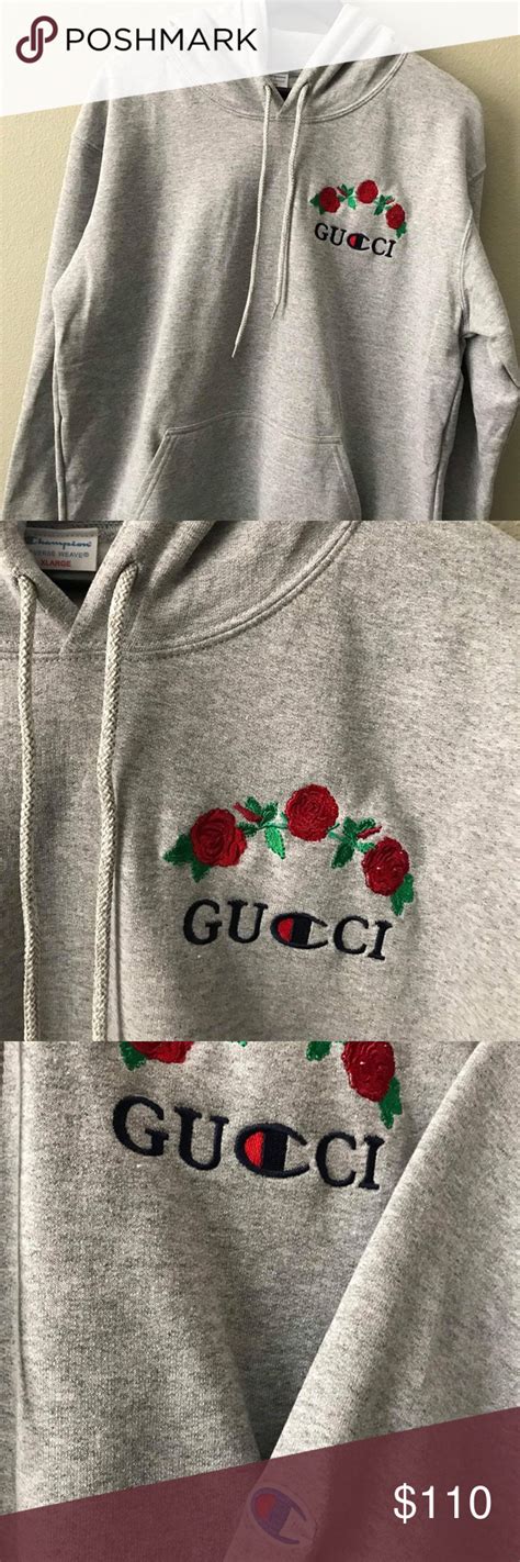 champion gucci hoodie ava nirui|custom champion hoodie Gucci.